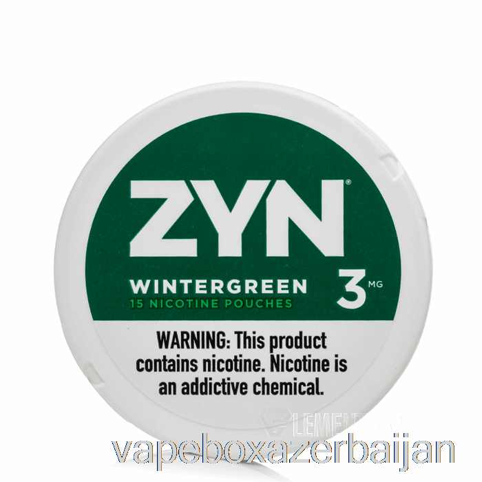 E-Juice Vape ZYN Nicotine Pouches - WINTERGREEN 3mg